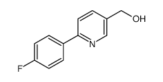 [6-(4-fluorophenyl)pyridin-3-yl]methanol结构式