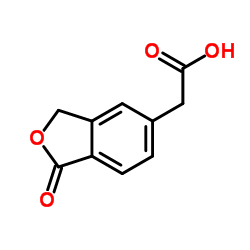 (1-Oxo-1,3-dihydro-2-benzofuran-5-yl)acetic acid Structure