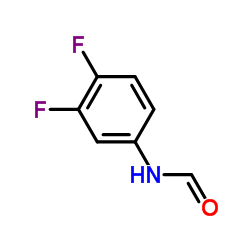 Formamide, N-(3,4-difluorophenyl)- (9CI) Structure