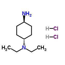 trans-N,N-Diethyl-1,4-cyclohexanediamine dihydrochloride结构式