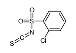 2-chloro-N-(sulfanylidenemethylidene)benzenesulfonamide结构式