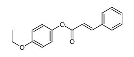 (4-ethoxyphenyl) 3-phenylprop-2-enoate Structure
