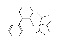 triisopropyl((3,4,5,6-tetrahydro-[1,1'-biphenyl]-2-yl)oxy)silane Structure