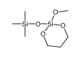 (2-methoxy-1,3,2-dioxasilinan-2-yl)oxy-trimethylsilane结构式