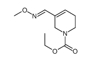 1(2H)-Pyridinecarboxylic acid, 3,6-dihydro-5-((methoxyimino)methyl)-,ethyl ester, (E)- picture