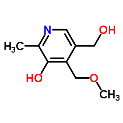 5-羟基-4-甲氧甲基-6-甲基-3-吡啶甲醇图片