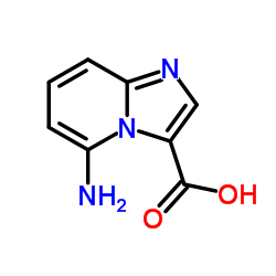 5-Aminoimidazo[1,2-a]pyridine-3-carboxylic acid结构式