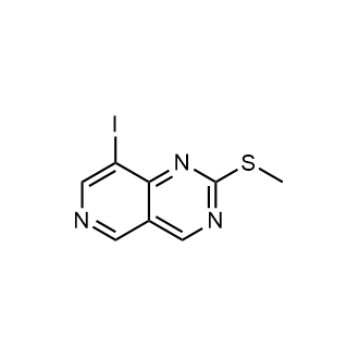 8-碘-2-(甲硫基)吡啶并[4,3-d]嘧啶图片