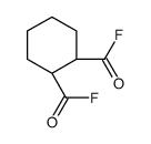 1,2-Cyclohexanedicarbonyl difluoride, cis- (9CI) Structure