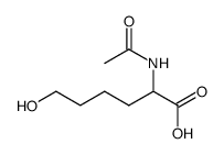 2-(Acetylamino)-6-hydroxyhexanoic acid Structure