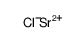 Strontium chloride monohydrate结构式
