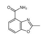 2-methyl-benzoxazole-4-carboxylic acid amide结构式