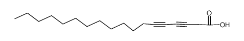 heptadeca-2,4-diyn-1-ol结构式
