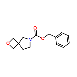 Benzyl 2-oxa-6-azaspiro[3.4]octane-6-carboxylate structure