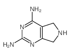 5H-Pyrrolo[3,4-d]pyrimidine-2,4-diamine,6,7-dihydro-结构式