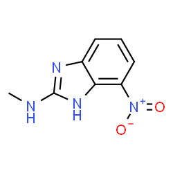 1H-Benzimidazol-2-amine,N-methyl-4-nitro-(9CI)结构式