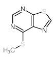 Thiazolo[5,4-d]pyrimidine,7-(methylthio)-结构式