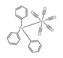 Molybdenum, pentacarbonyl(triphenylarsine)-结构式