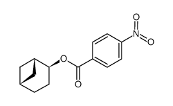 Bicyclo(3.1.1)hept-2-yl-4-nitrobenzoat结构式