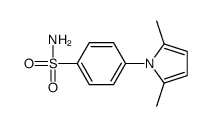 4-(2,5-dimethylpyrrol-1-yl)benzenesulfonamide结构式