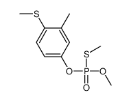 Thiophosphoric acid O,S-dimethyl O-[4-(methylthio)-3-methylphenyl] ester结构式
