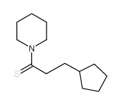 3-环戊基丙酰基哌啶硫代酰胺结构式