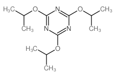 1,3,5-Triazine,2,4,6-tris(1-methylethoxy)- structure