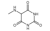 5-methylamino-pyrimidine-2,4,6-trione Structure
