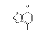 2,5-Dimethylthiazolo[3,2-a]pyridinium-8-olate结构式