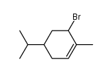 6-bromo-p-menth-1-ene结构式