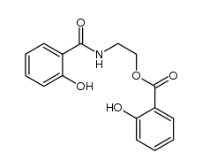 2-(2-hydroxybenzamido)ethyl 2-hydroxybenzoate Structure