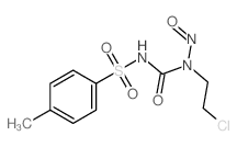 1-(2-Chloroethyl)-1-nitroso-3-(p-tolylsulfonyl)urea结构式