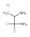 Platinum,dichloro(1,2-propanediamine-kN,kN')-, (SP-4-3)- (9CI) Structure