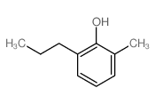 Phenol,2-methyl-6-propyl- Structure