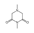 1,4-dimethylpiperazine-2,6-dione Structure