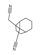 9-(cyanomethyl)bicyclo[3.3.1]nonane-9-carbonitrile结构式