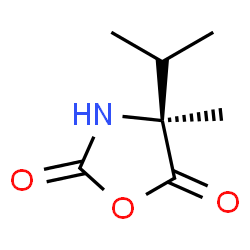 2,5-Oxazolidinedione,4-methyl-4-(1-methylethyl)-,(4S)-(9CI)结构式