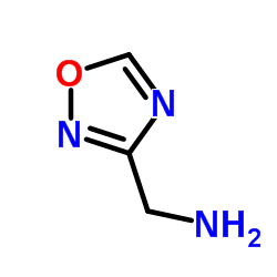 1,2,4-恶二唑-3-基甲胺盐酸盐结构式