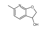 6-methyl-2,3-dihydro-furo[2,3-b]pyridin-3-ol Structure