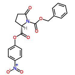 (S)-1-Benzyl2-(4-nitrophenyl)5-oxopyrrolidine-1,2-dicarboxylate结构式