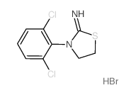 3-(2,6-二氯苯基)-2-脒噻唑烷氢溴酸图片