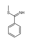 methyl benzenecarboximidothioate结构式