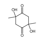 2,5-dihydroxy-2,5-dimethyl-cyclohexane-1,4-dione结构式