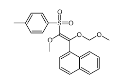 1-[(Z)-2-methoxy-1-(methoxymethoxy)-2-(4-methylphenyl)sulfonylethenyl]naphthalene结构式