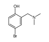 4-bromo-2-[(dimethylamino)methyl]phenol结构式