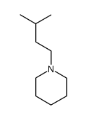 N-(3-methylbutyl)piperidine Structure