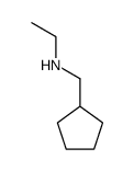 N-(cyclopentylmethyl)-N-ethylamine结构式