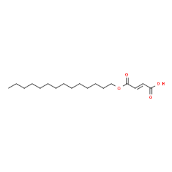 tetradecyl hydrogen fumarate结构式