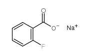 Sodium 2-fluorobenzoate Structure