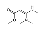 methyl 3-(dimethylamino)-3-(methylamino)prop-2-enoate Structure